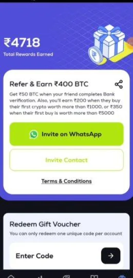 Coinswitch Referral Code 2023