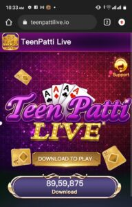 Teen patti live app