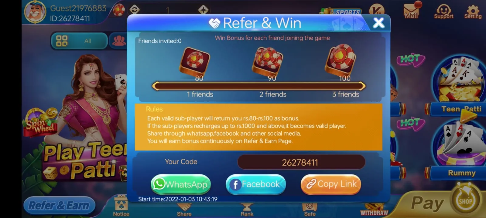 refer and earn image