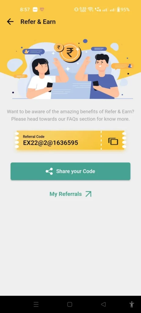 exchange 22 referral code